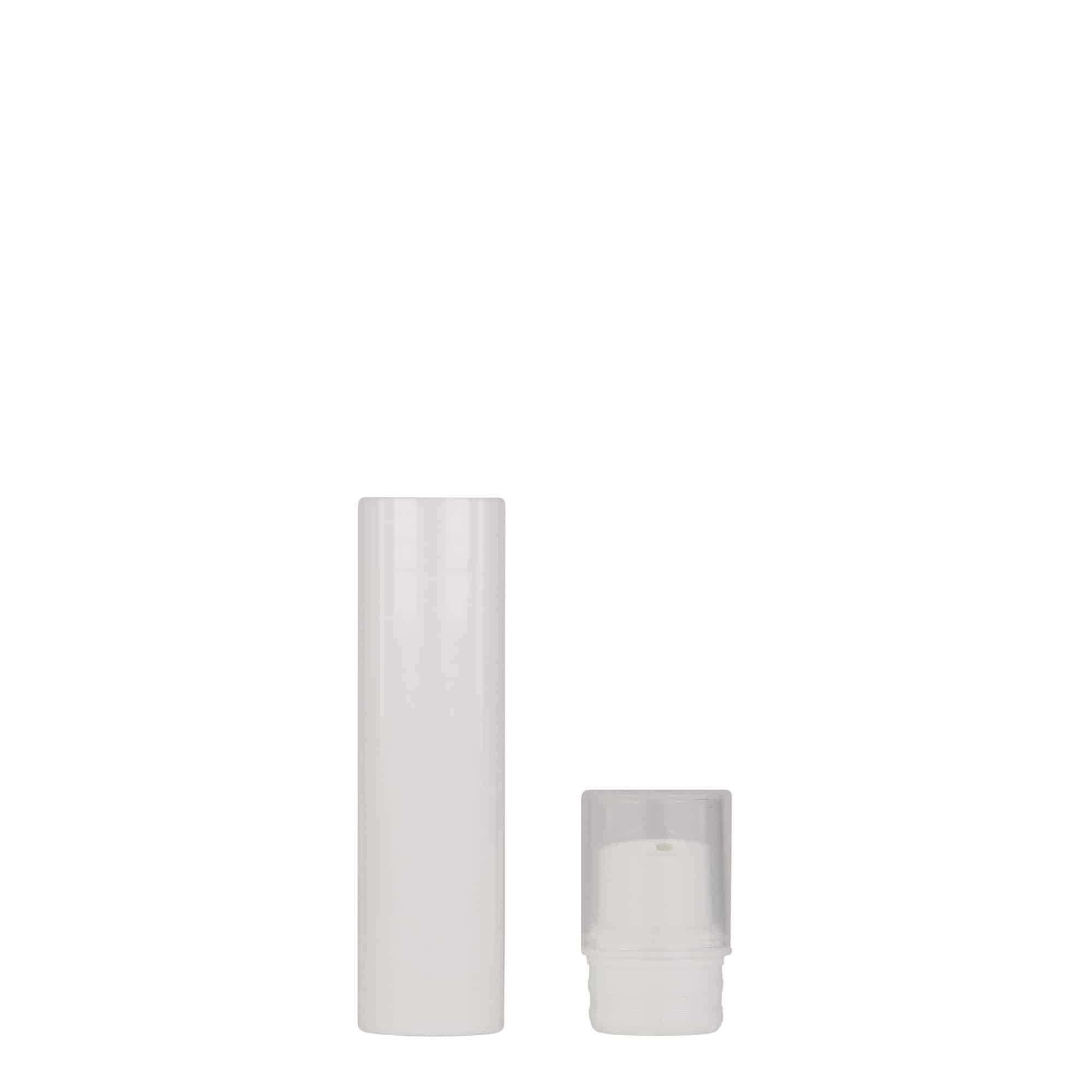 15 ml Airless dávkovač „Nano“, plast PP, bílý