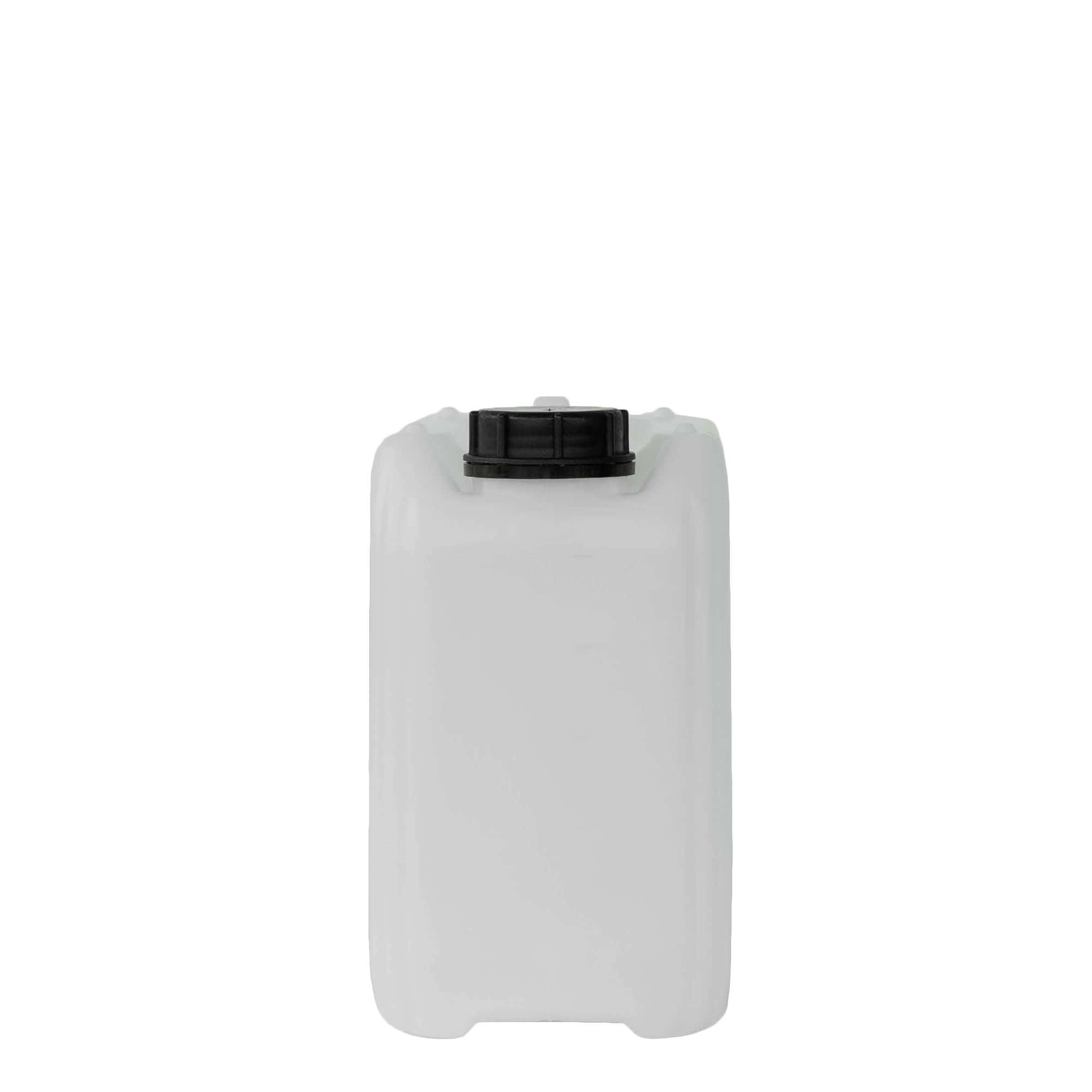 5 l kanystr, obdélníkový, HDPE plast, přírodní, hrdlo: ND 55 5 l kanystr, obdélníkový, HDPE plast, přírodní, hrdlo: ND 55