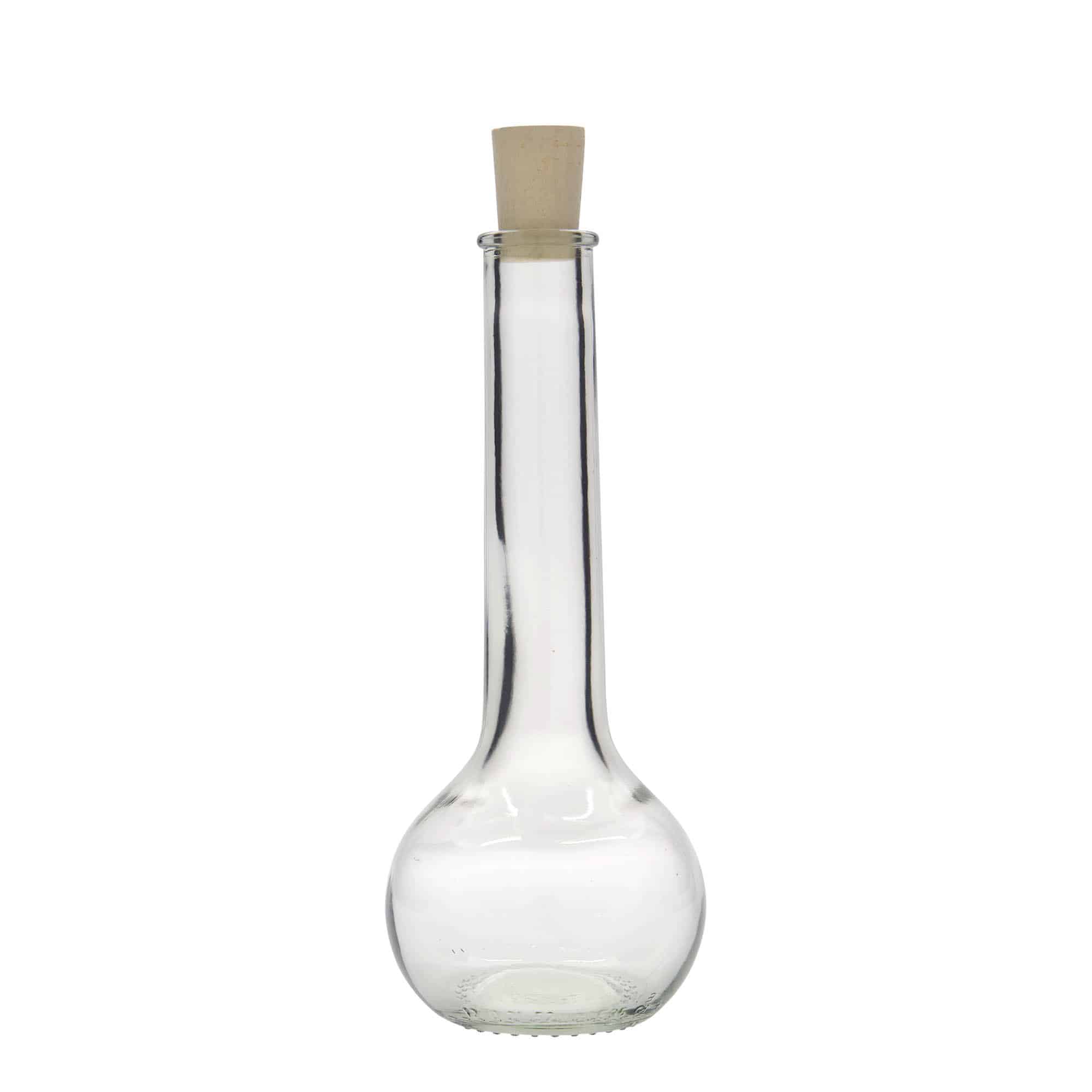 Skleněná lahev 200 ml 'Tulipano', uzávěr: korek