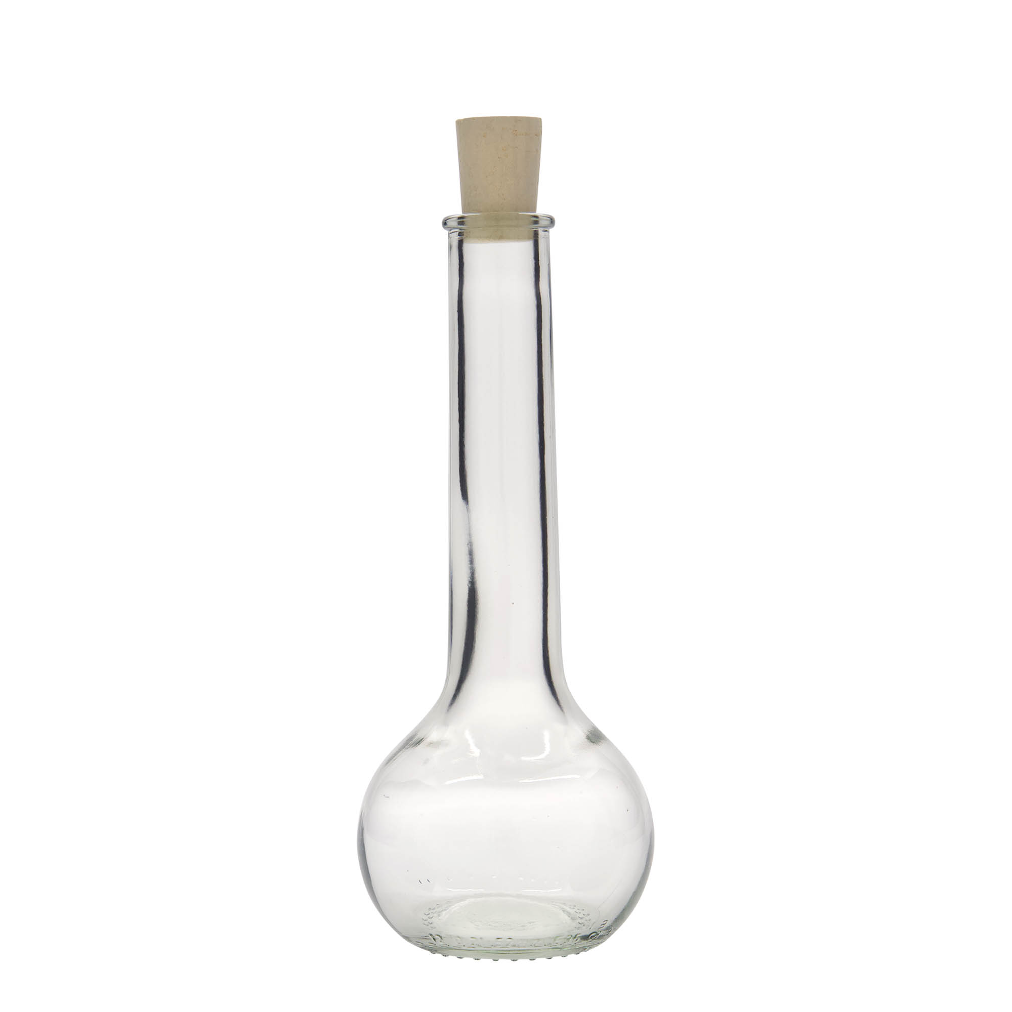 200 ml skleněná láhev „Tulipano“, hrdlo: korek