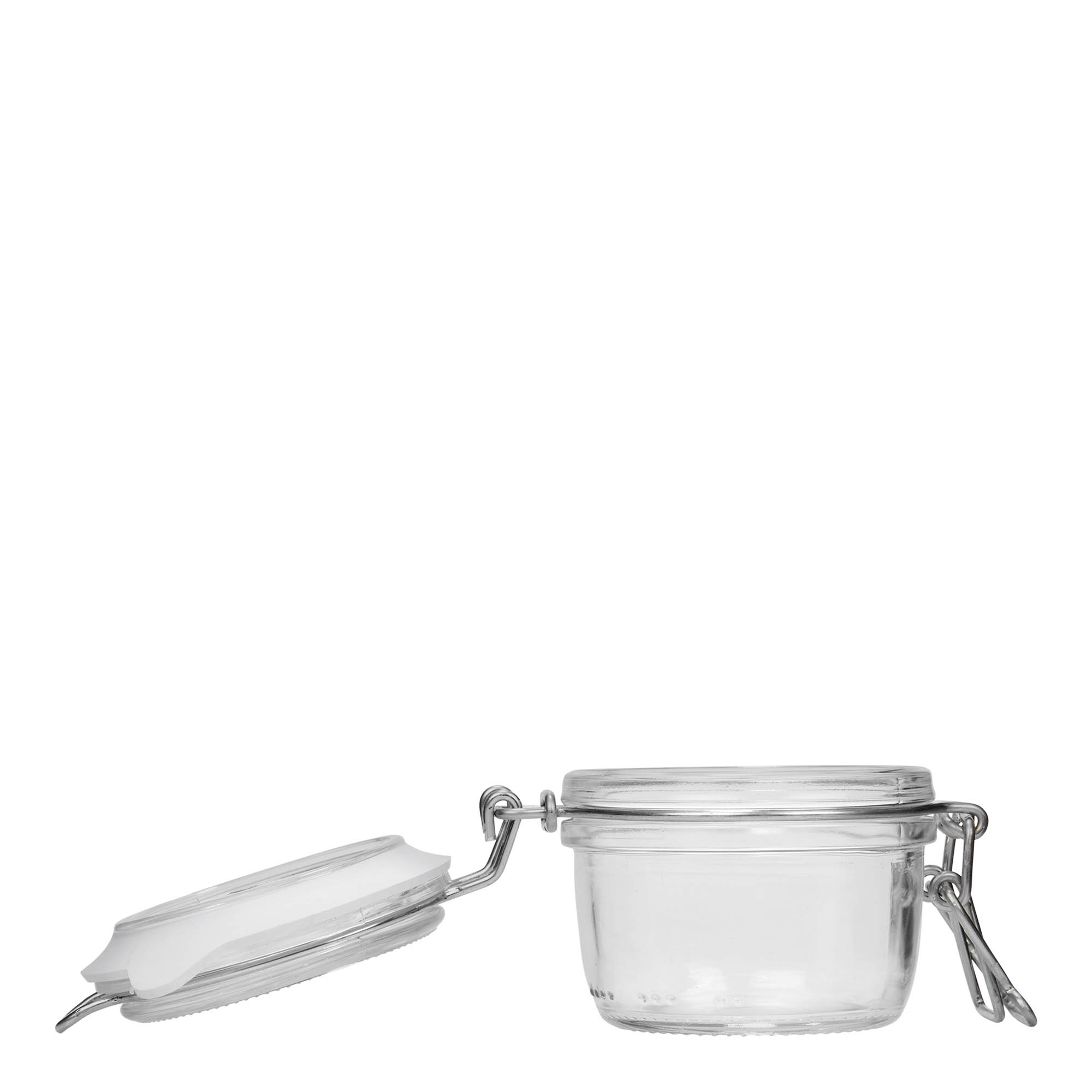 125 ml sklenice s drátěným uzávěrem 'Fido', hrdlo: drátěný uzávěr 125 ml sklenice s drátěným uzávěrem 'Fido', hrdlo: drátěný uzávěr