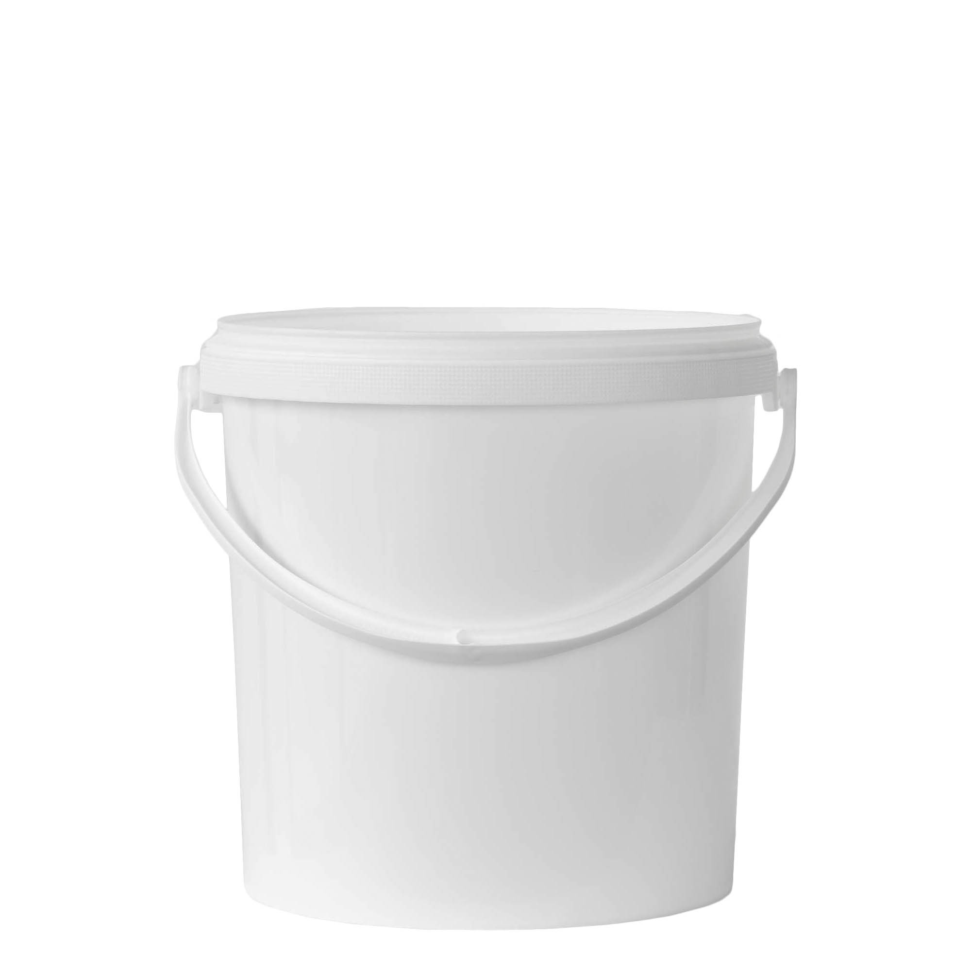 10 l kbelík, PP plast, bílý 10 l kbelík, PP plast, bílý
