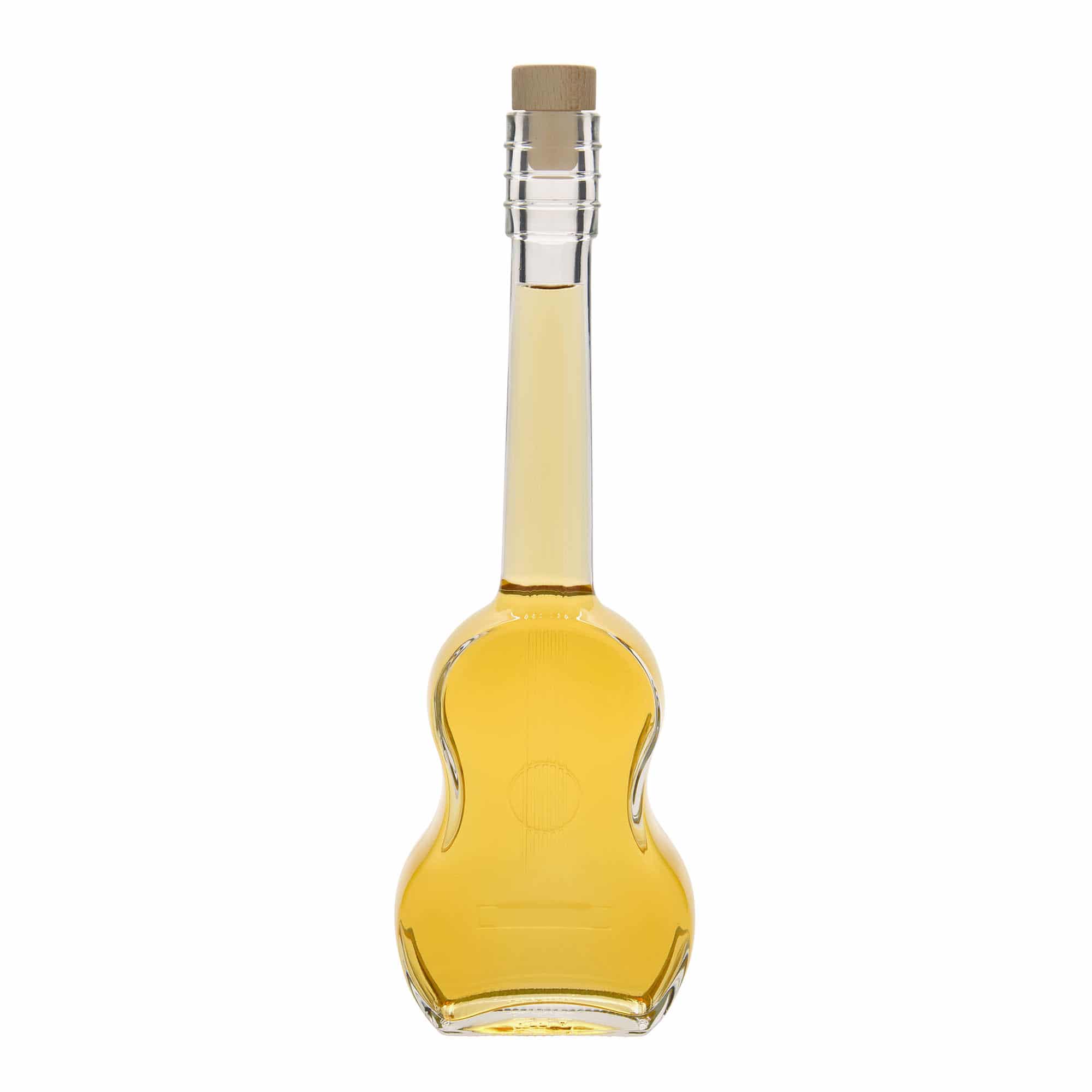 500 ml skleněná láhev 'Kytara', hrdlo: korek