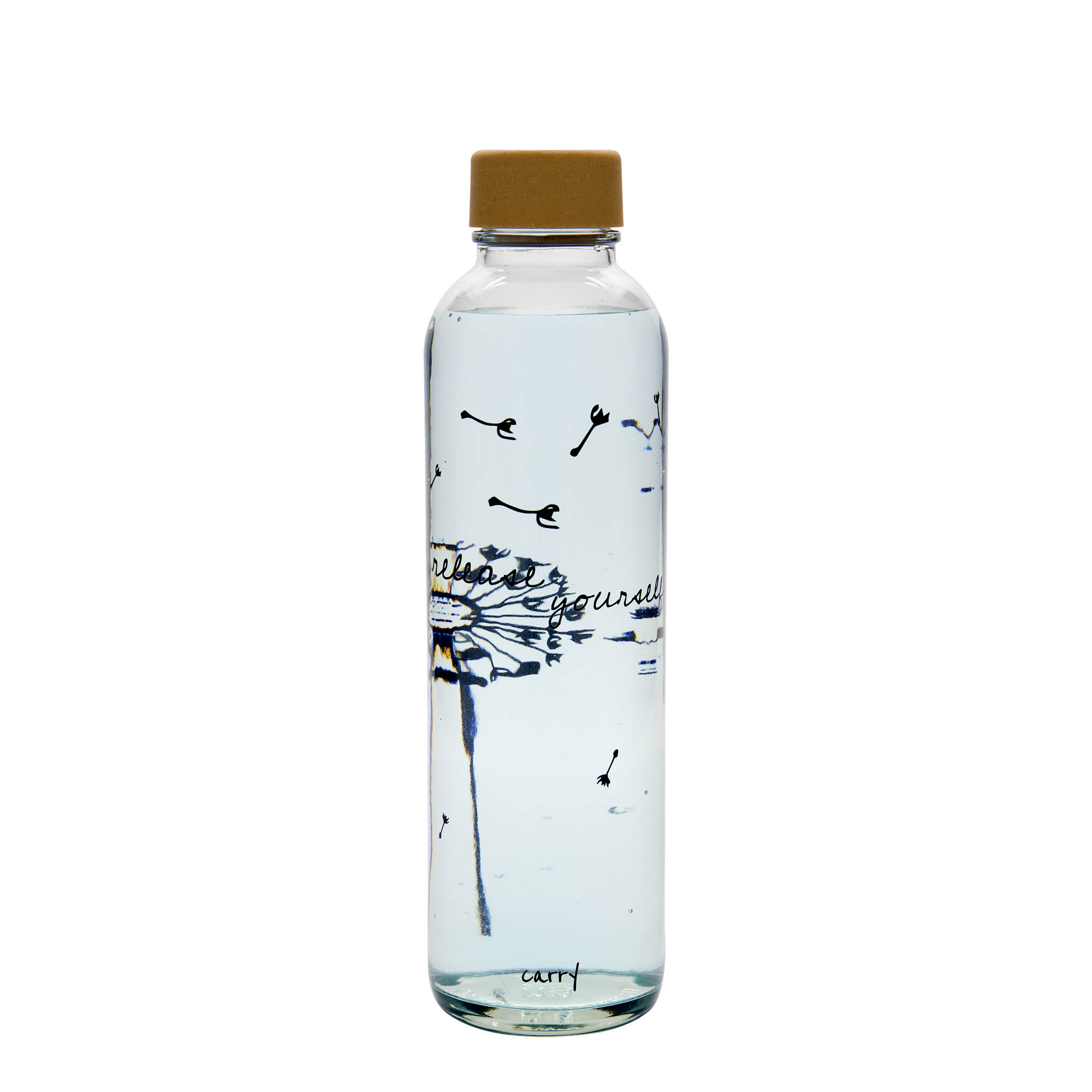 700 ml láhev na pití CARRY Bottle, motiv: Uvolni se, uzávěr: šroubovací