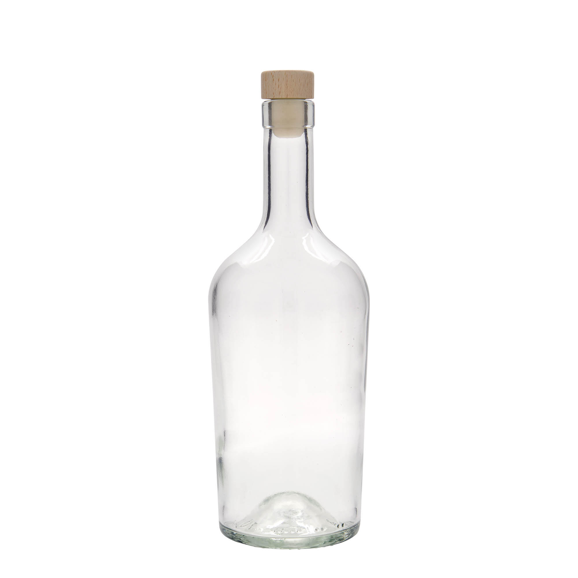 700 ml skleněná láhev 'Margarethe', hrdlo: korek 700 ml skleněná láhev 'Margarethe', hrdlo: korek