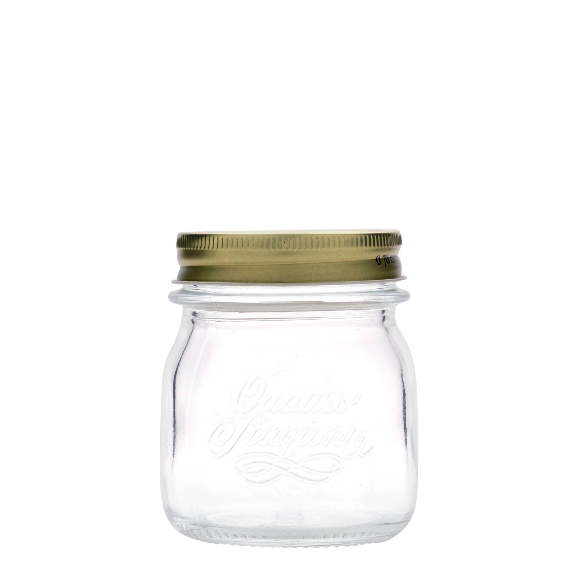 250 ml sklenice 'Quattro Stagioni', hrdlo: závitové uzávěr 250 ml sklenice 'Quattro Stagioni', hrdlo: závitové uzávěr