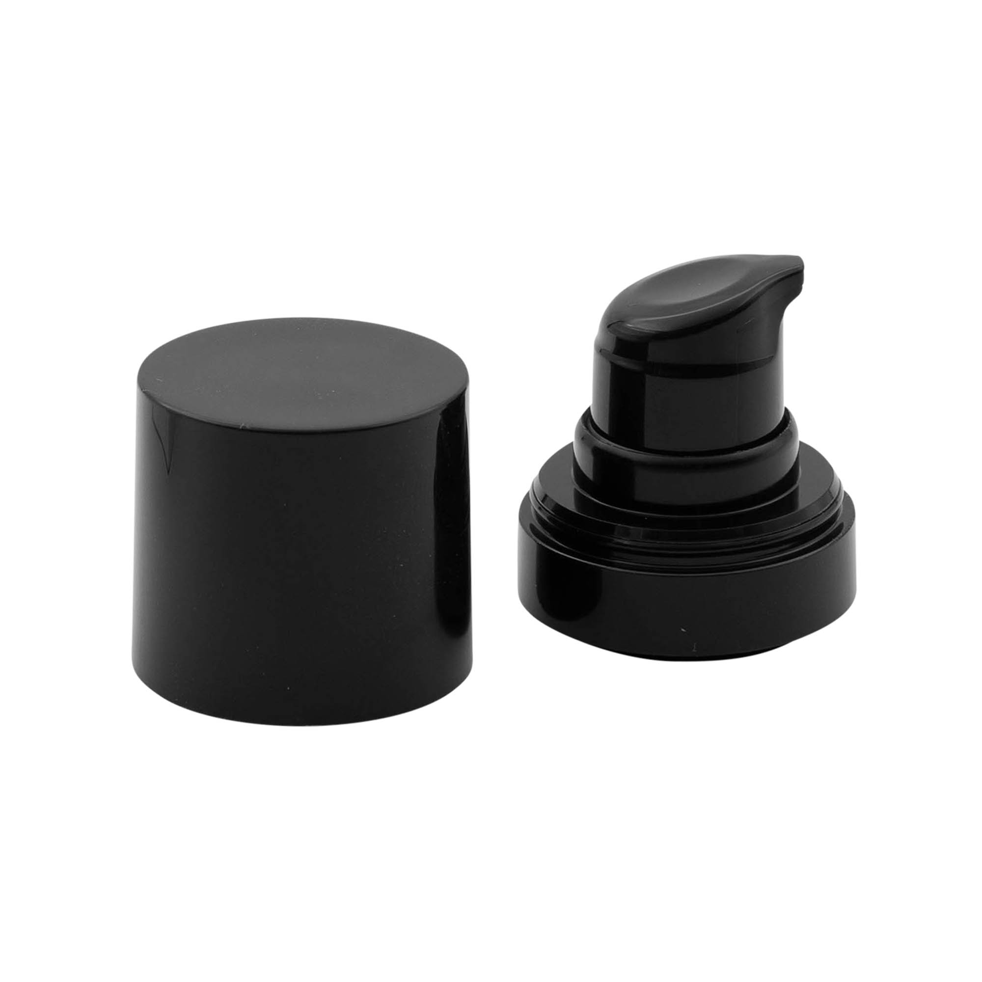 Airless dávkovací pumpa 'Micro', PP plast, černá Airless dávkovací pumpa 'Micro', PP plast, černá